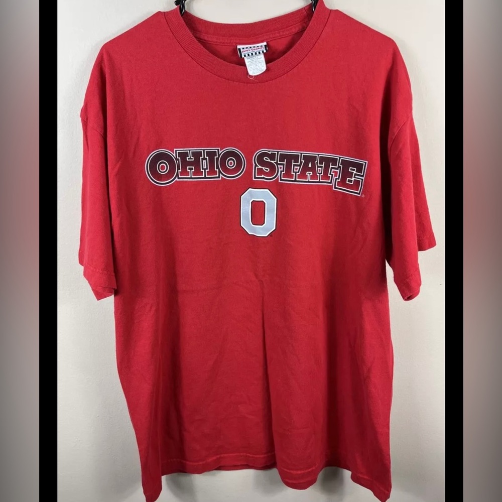 Ohio State University  T Shirt  Red Adult XL OSU Buckeyes Footlocker Brand